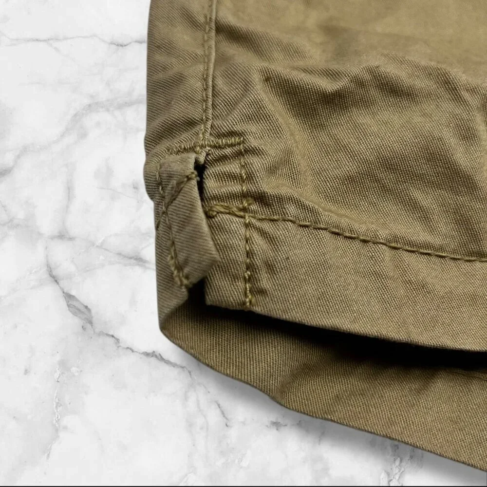 Old Navy‎ Toddler Girl 2T Adjustable Shorts Khaki 100% Cotton